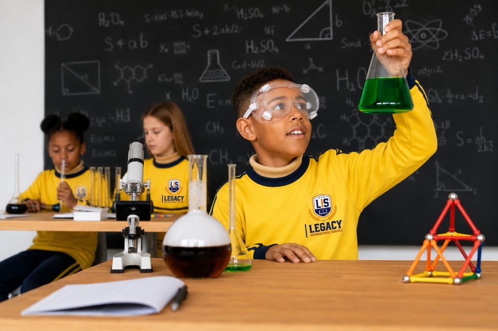 Science Lab at Legacy International School